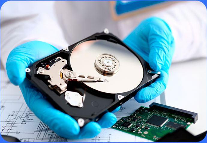 laboratorio de recuperación de discos duros